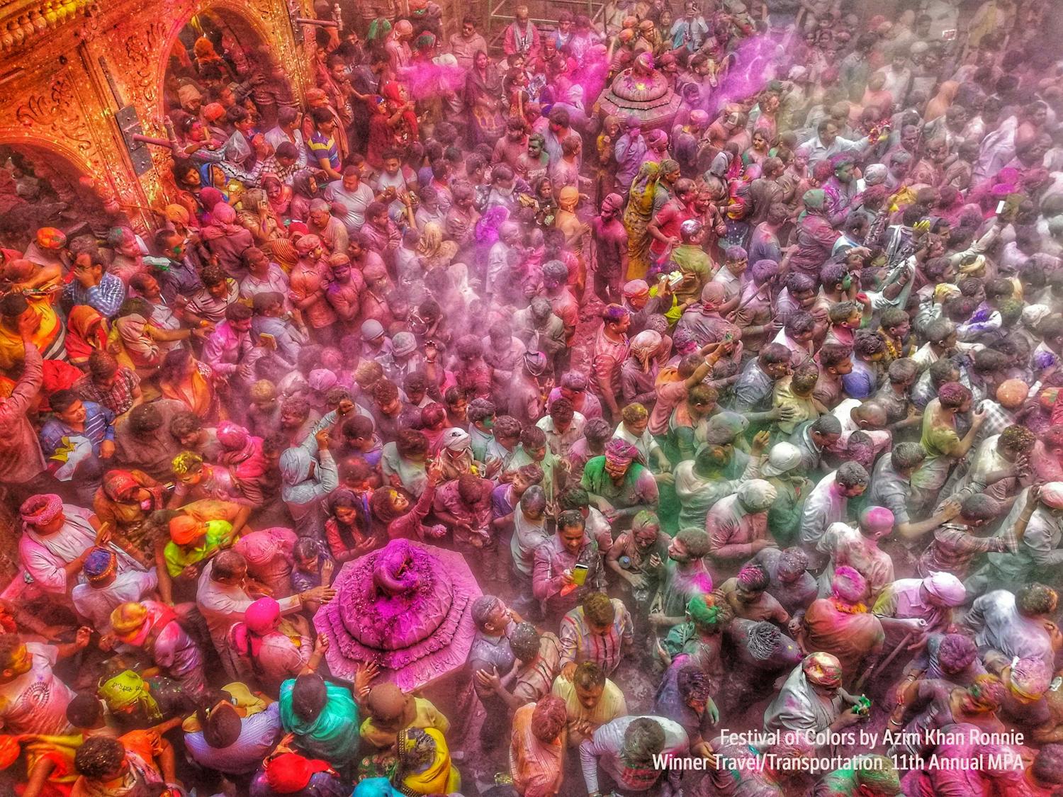 Festival of Colors Matkakuvat-sarjan voittaja